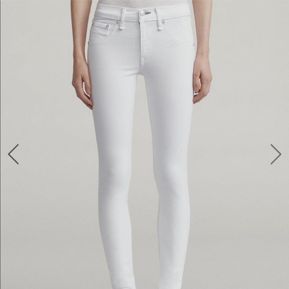 Rag & Bone Mid-rise Skinny Jeans - Picture 2 of 9